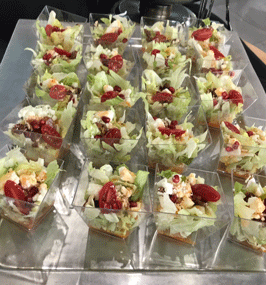 mini house salad